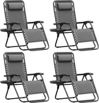 Homall Zero Gravity Chair Patio Folding Lawn Outdoor Lounge Gravity Camp by Homall