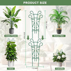 6 Pack Indoor Plant Trellis for Potted Plants, Stackable Garden Trellis for - Image 2