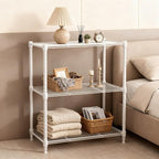 450 lbs Wire Storage Shelving 3-Tier Utility Shelving Unit Steel Organizer Wire - Image 7