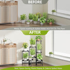 8 Tier Plant Stand Indoor, Tiered Plant Stand Outdoor - Image 4