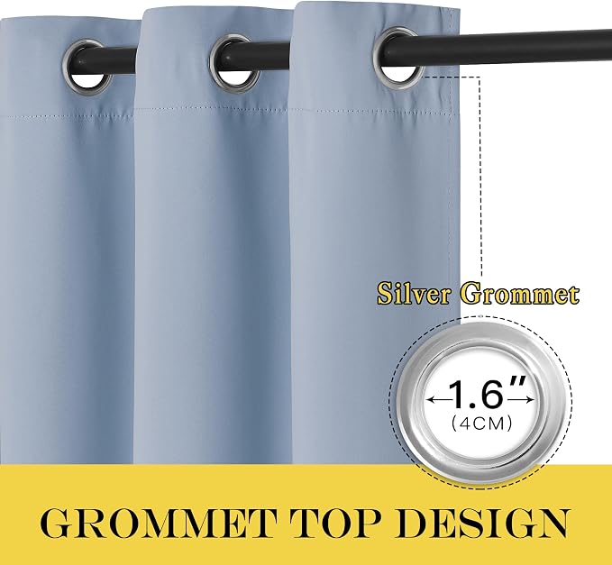 NICETOWN Privacy Room Divider Curtain Thermal Blackout Curtain - Image 6