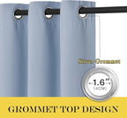 NICETOWN Blackout Doorway Curtain Drape 78 inch Long - Image 6
