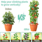 Riare 2 Pack 4 FT Tomato Cages for Garden- 48inches Heavy Duty Garden Stakes - Image 6