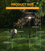 LUTEC 12V Low Voltage Landscape Lighting, Die-cast Aluminum Spot Lights - Image 2