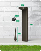 EDISHINE Low Voltage Landscape Lighting, 3.2W 3000K 50, 000Hrs Electric LED - Image 7