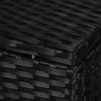 Outsunny 20" Patio Wicker Ottoman, Additional Seating, Side Table - Image 9
