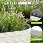 WORKPRO 2PK 4x2x1ft Outdoor Galvanized Raised Garden Bed Kit, Rust & Corrosion - Image 3