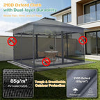 C0BIZI Gazebo 10x15 Pop up Canopy, Gazebos on Clearance-Canopy Tent - Image 6
