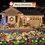 ALSO GO Solar Garden Lights, Solar Firefly Lights Outdoor 8 Pack 64 LEDs - Image 5