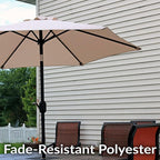 Sunnydaze Outdoor Patio Umbrella - Image 4