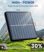Super Bright Solar Pathway Lights Outdoor Powered, Adjustable Warm&Cool White - Image 2