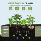 5-in-1 Adjustable Raised Garden Bed Kit | Galvanized Planter Boxes - Image 5