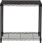 Amazon Basics 2-Shelf Stackable Storage, 13.3" D x 23.2" W x 22.2" H - Image 4