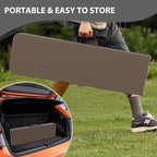 6ft Plastic Folding Bench with Carrying Handle & Lock, Portable Outdoor Bench - Image 7