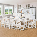 SERWALL 11 Piece Outdoor Dining Set - Image 9