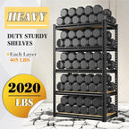 REIBII Storage Shelves 2020LBS Garage Shelving Heavy Duty Metal Shelving 5 Tier - Image 9
