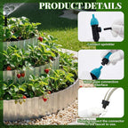 Pyramid Garden Kit, Strawberry garden Planter, 6 ft Diameter Base, Includes 3 - Image 3