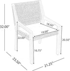 Christopher Knight Home Verle Wooden Patio Dining Set - Image 7