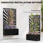 Outsunny Metal Raised Garden Bed - Image 4