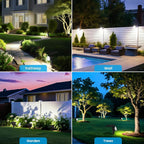 VOLISUN Solar Spotlight Outdoor, IP67 Waterproof Solar Landscape Spot - Image 8