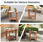 2-Tier Adirondack Side Table 17" - Image 5