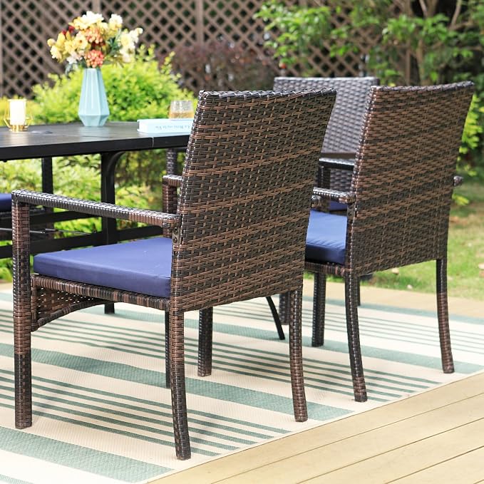 Sophia & William Patio Outdoor Table and Chairs Set - Image 5