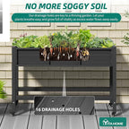 YITAHOME Raised Garden Bed HDPE, Herb Garden Bed - Image 3