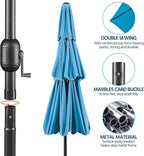 Yaheetech 3-Tier Patio Parasol 10ft Vented Outdoor Canopy Sun Shade Large - Image 5