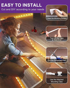 HitLights LED Strip Lights Warm White 3000K, 24.6ft Premium High Density Tape - Image 6