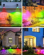 Solar Spot Lights Outdoor Color Changing, 7 Modes/14 LED Outdoor Solar Lights - Image 7