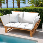 Greesum Patio Convertible Couch Sofa Bed - Image 2