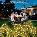 Solar Garden Lights 2 Pack Waterproof Swaying Starburst Light Solar Outdoor - Image 6