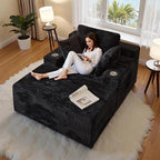 CHORRO67 Chaise Lounge Chair Indoor, Oversized Boneless Single Sleeeper Couch by CHORRO