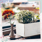 Dandat 1 Set Wood Boxes for Centerpieces 12x4 Inch Rectangle Wooden Planter Box - Image 5
