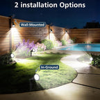 T-SUNUS Christmas Solar Powered LED Spot Light White 6000K, Separated Panel - Image 5
