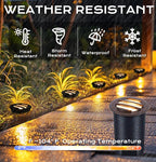 CLOUDY BAY 9W Low Voltage Landscape Lights, LED Well Lights, Grated Top - Image 7