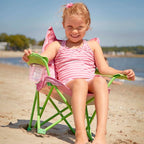 Melissa & Doug Bella Butterfly Child's Outdoor Chair - Image 2