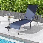 Giantex Patio Lounge Chair, Outdoor Chaise Lounge - Image 2