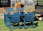 GREENVINES 7-Piece Outdoor Dining Set | HDPE | Patio Table and Chairs Sets - Image 3
