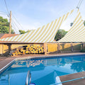E&K Sunrise 6' x 6' x 6' Sun Shade Sail Triangle Canopy Shade Cover UV Block by EKSUNRISEINC