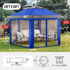CROWN SHADES 13x13 Pop Up Gazebo - Image 6
