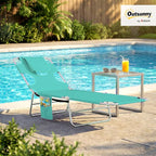 Outsunny Chaise Lounge Chair Outdoor - Image 2