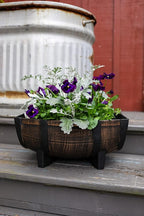 The HC Companies Whiskey Barrel Planter Bowl - Image 4