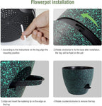 10 inch Self Watering Pots, Plant Pots - Image 4