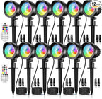 MEIKEE 15W RGB Landscape Lights 12V 24V Low Voltage Landscape Lighting RGBW by MEIKEE