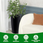 GarveeLife 30 in Tall Planters for Outdoor Plants Set of 2, Large Outdoor - Image 7