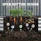 AHEONLAR 3 Pack 6×3×1ft Galvanized Raised Garden Beds, Oval Durable Planter - Image 6