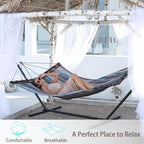 TegerDeger 12FT 2 Person Hammock Large Hammock Quick Dry 450LB Capacity - Image 2