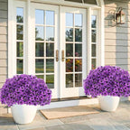 22 Bundles Artificial Flowers Outdoor, Faux Flowers UV Resistant - Image 8