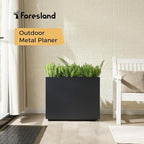 Tall & Long Metal Divider Planter 30W x 11D x 24H, Easy 5-Min Assembly - Image 2